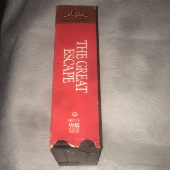 Vintage 1963 The Great Escape VHS#M201257 2-Tape Set Steve McQueen James Garner - Picture 3 of 7